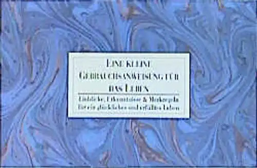 Kleine gebrauchsanleitung für - kleine,
