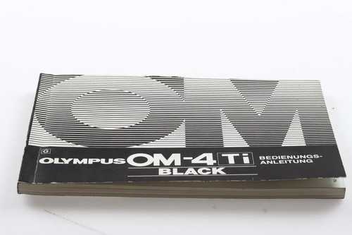 Olympus ti black - om-4,