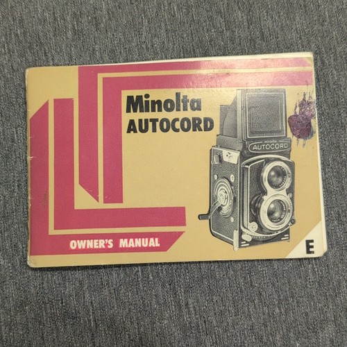 Minolta autocord - minolta,