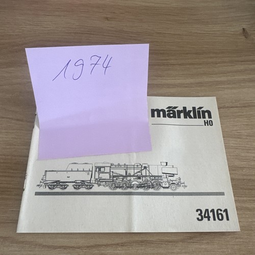 Märklin gebrauchsanleitung - märklin,