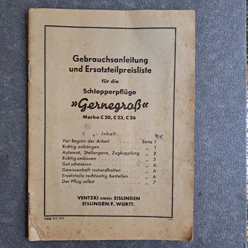 Gebrauchsanleitung und