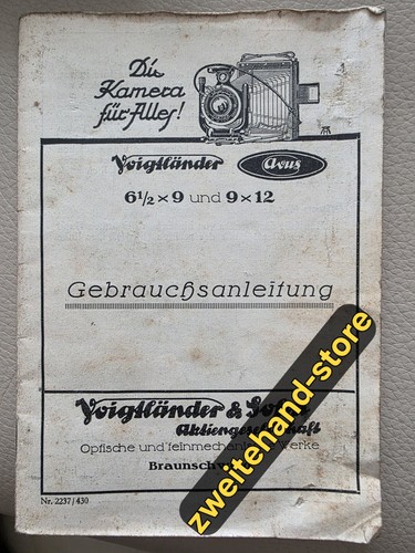 Alte betriebsanleitung - alte,