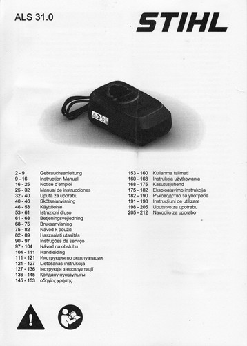 Stihl gebrauchsanleitung - stihl,