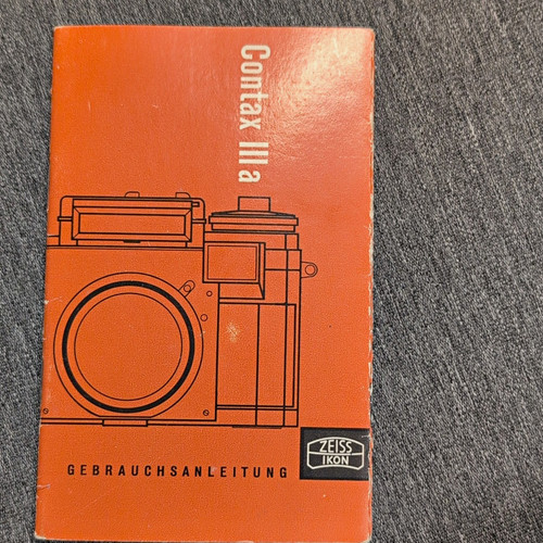 Zeiss ikon contax iiia - zeiss,