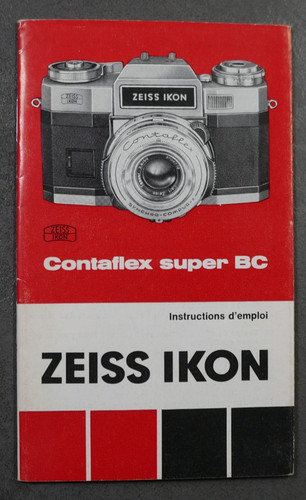 Zeiss ikon gebrauchsanleitung - zeiss-ikon,