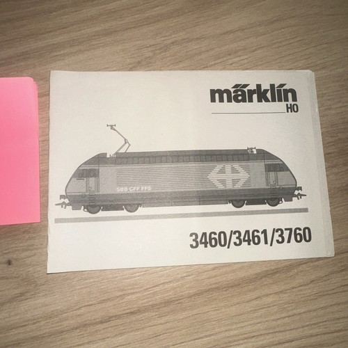 Märklin gebrauchsanleitung - märklin,
