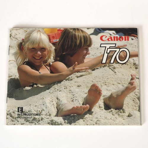 Canon t70 gebrauchsanleitung - canon,