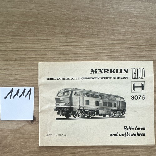 Märklin 3075 - ho,