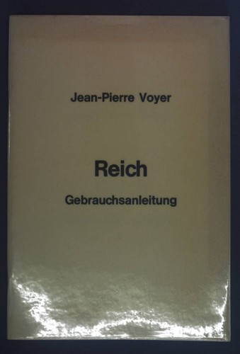 Reich gebrauchsanleitung - reich.,