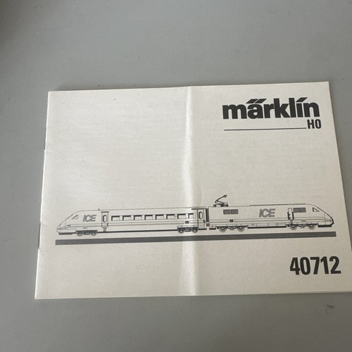 40712 märklin - märklin, ho