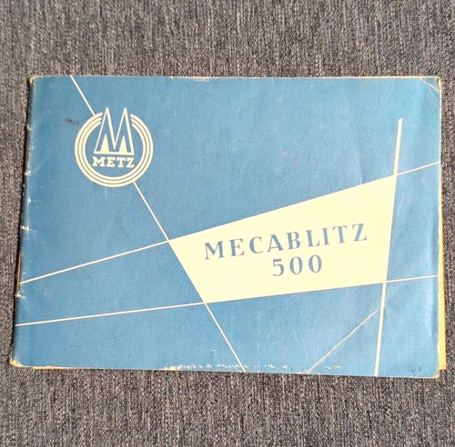Metz mecablitz 500 - metz,