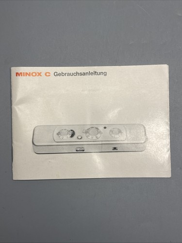Minox gebrauchsanleitung - minox,