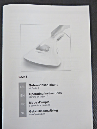 Gebrauchsanleitung für milben - gebrauchsanleitung,