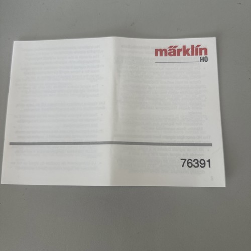 76391 märklin - märklin, ho