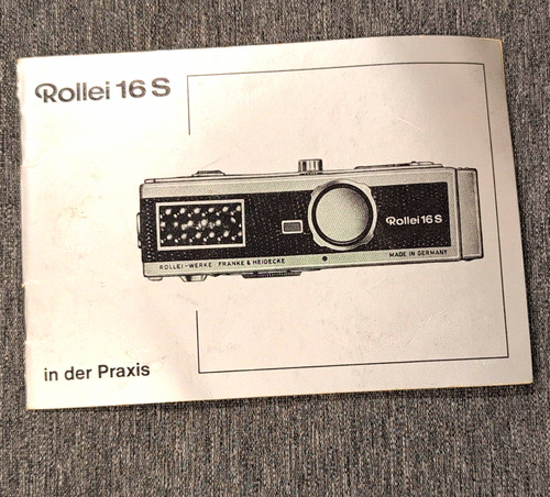 Rollei gebrauchsanleitung - 16, s