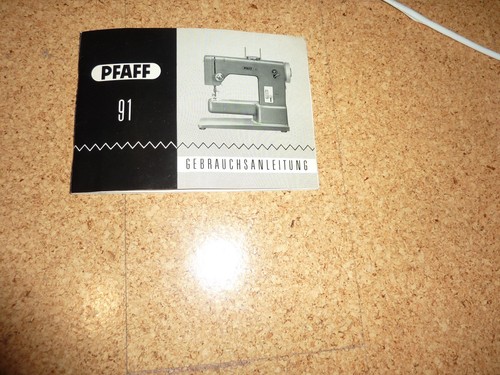 Bedienanleitung pfaff - pfaff, 91