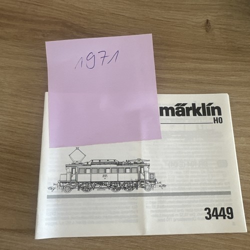 Märklin 3449 - märklin, ho